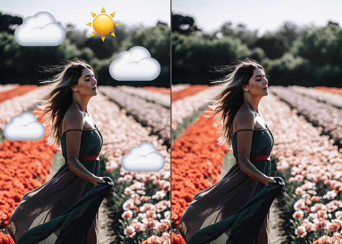 BeautyPlus emoji remover
